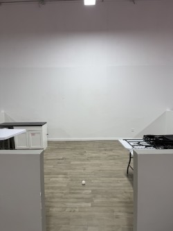 Commercial interior before improvements